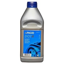 95005 Brake Fluid 1 Litre Bottle DOT 4 260C Dry 160C Wet Braking Liquid By Pagid 12.90 per litre