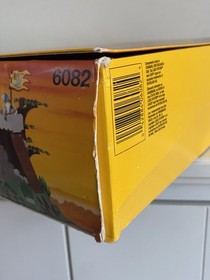 LEGO CASTLE 6082 Fire Breathing Fortress w/ Box Instructions Poster Complete