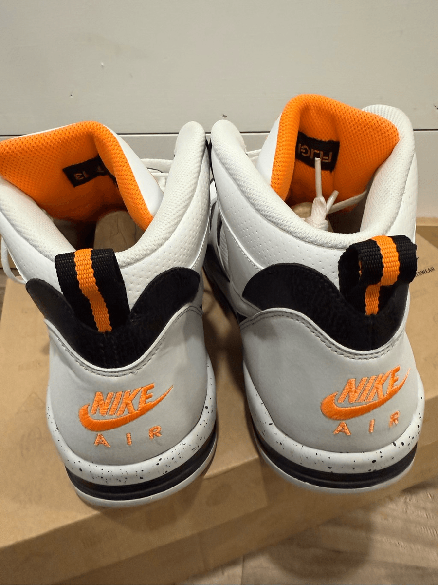 Nike Flight 13 Mid \'White Strata Grey’ Men’s Sz 13 NEW Size 13 - Nike Flight 13 Mid White Strata Grey for sale  main image 3
