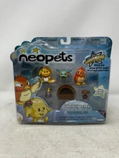 Jakks Pacific Neopets Collector Figure Pack: Kacheek, Orange Pteri, & Bluga*New
