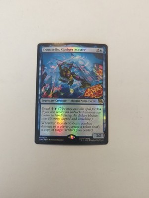Donatello, Gadget Master *FOIL* Teenage Mutant Ninja Turtles NM MTG