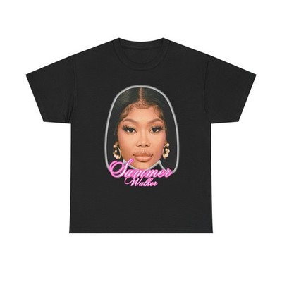 Summer Walker Big Face T-Shirt, Unisex Music Graphic Tee for Fans