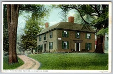 Antique Postcard Munroe Tavern House Lexington, MA 1910s
