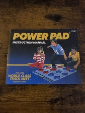 Original NES Power Pad Instruction Booklet / ...