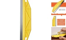 Painter's Trim Guard 12 Inch Paint Shield, Edge Painting Tool for Walls, Yellow