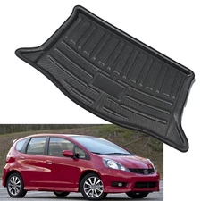 For Honda Jazz Fit 2008-2013 Car Rear Trunk Tray Boot Liner Cargo Mat Floor