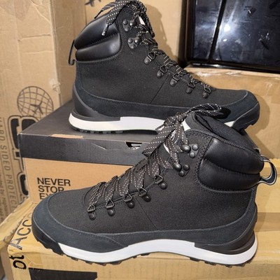 The North Face Men Back To Berkeley IV Textile WP Size 11.5 In Black/White 