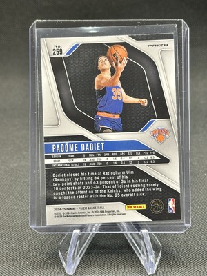 j david panini prizm Qatar RC 199シリ 2024-25 NBA PANINI PRIZM