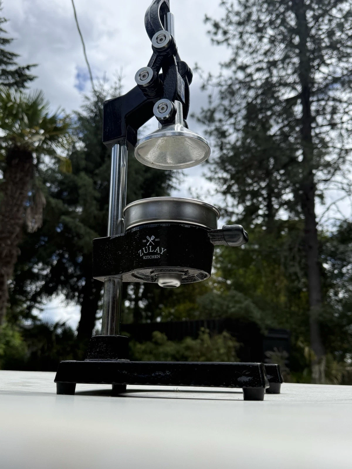 Zulay Kitchen Cast Iron Manual Citrus Press & Orange Squeezer Juicer in Black
Opens in a new window
