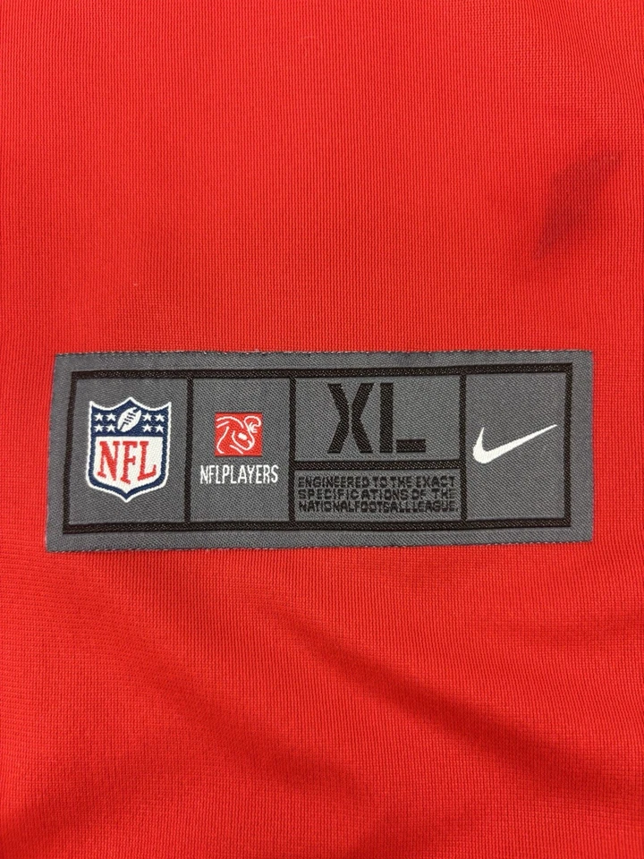 Camiseta Nike On Field Super Bowl LIV Kansas City Chiefs Travis Kelce #87 en rojo Foto 3 de 4