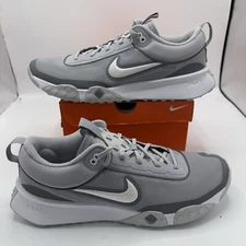 Nike Air Diamond Varsity Mens FN7454-100 Turf Baseball Shoes Cleats Size 14