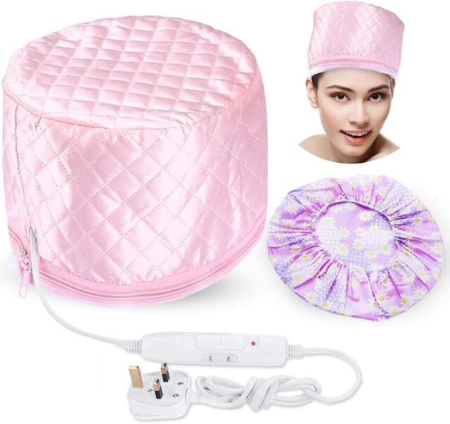 Hair Cap Treatment Steamer for Deep Conditioning - Thermal Hot Head Heat Hat UK