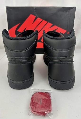 Größe 13 US M - Jordan 1 Retro High OG dreifach schwarz 2017 Style Code: 555088022 - Bild 8 von 13