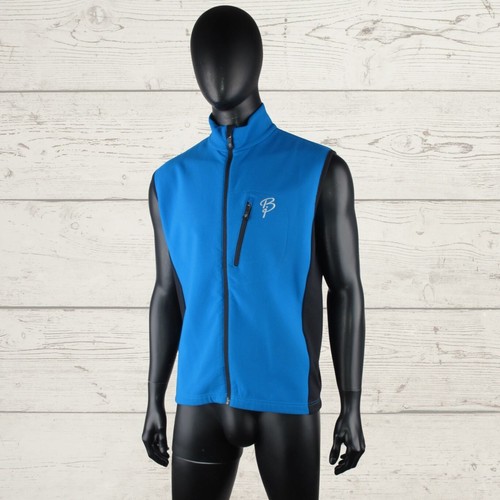 BJORN DAEHLIE Men's Blue Hiking Trekking Softshell Zip Sports Vest Sleeveless L - Picture 2 of 24