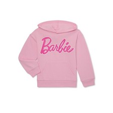 Barbie Logo Girls Graphic Hoodie Sweatshirt Size XL