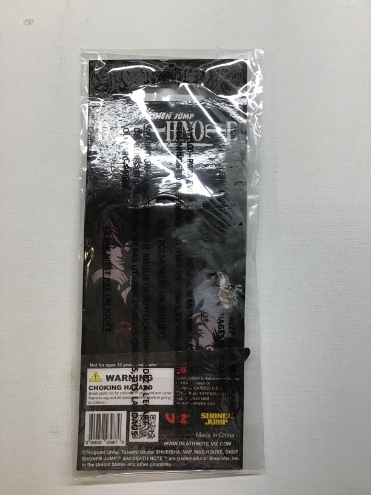 RARE! Death Note L Ryuzaki Mascot Figure Key Chain JAPAN ANIME MANGA