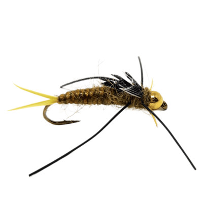 Bead Head Rubberleg Stone Nymph - Fly Fishing Flies (1 pc)