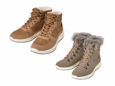 Esmara Damen Freizeitschuhe Stiefel gefütterte Winter Schuhe Boots Winterschuhe