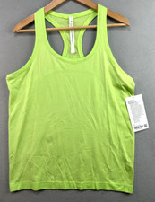 Lululemon Swiftly Tech Racerback 2.0 12 Tank W1CHRS Neo Mint Silverescent Mesh