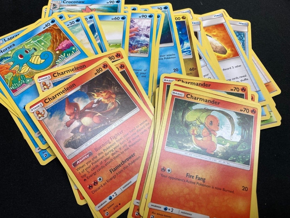 70 pokemon cards 250 Assorted with Rares & Foils : Toys & Games The Pokmon Card Game's Return