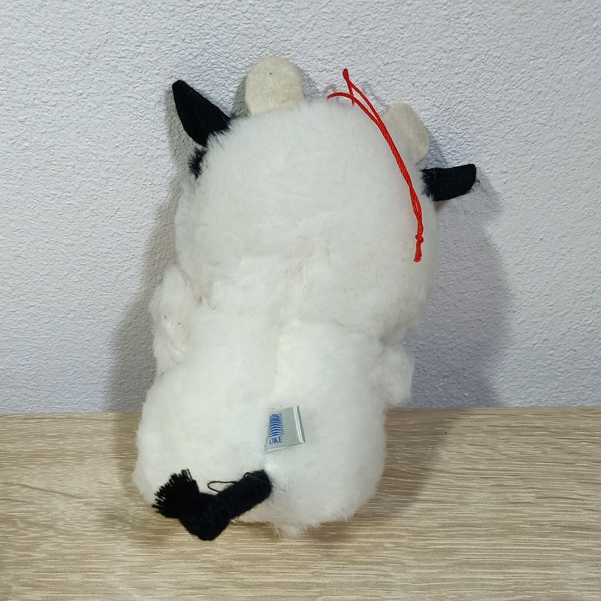 Vintage Retro Showa OIKE Moo Moo Cow Plush Animal Toy Doll