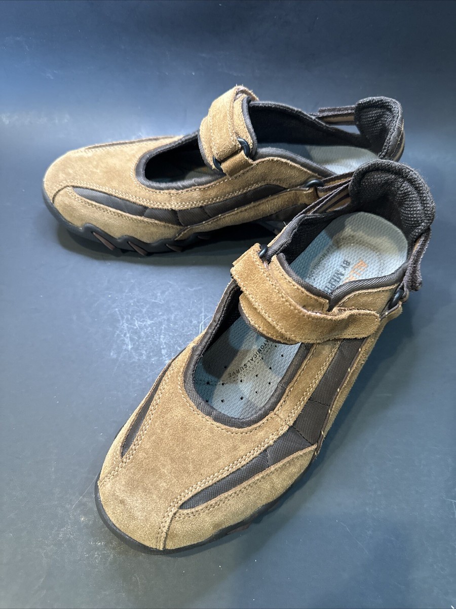 NIRO Women's Mary Jane Flats - Comfortable Walking Shoes With Adjustable Strap