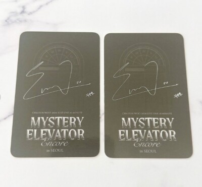 Cha Eun Woo MYSTERY ELEVATOR Encore in SEOUL Photo Card Set From