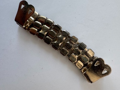 Abito/sciarpa vintage strass maglione clip scintillante accento, metà secolo glam - Foto 6 di 8