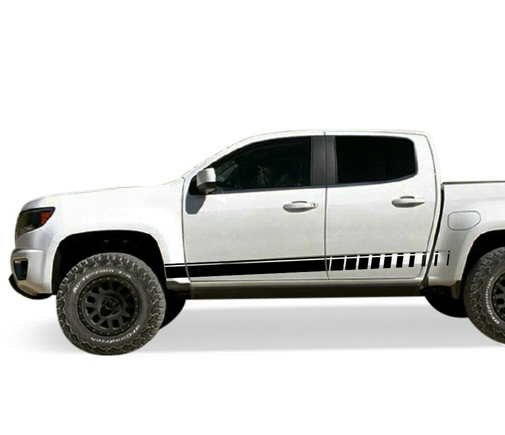 OEM GM Rear Boxside Transfer Decal – Fits 2017-2021 Chevy Colorado ZR2 – Matte Black – 23391418 – Self-Adhesive