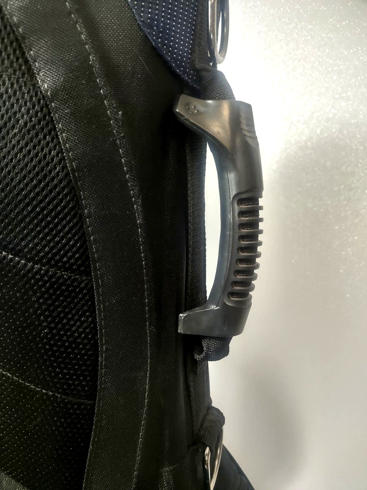 PING GOLF CART BAG 7 WAY DIVIDERS GOLF BAG BLACK / BLUE NO STRAP READ - Image 4 of 4