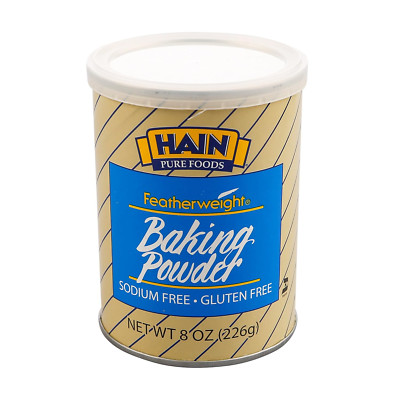Hain Pure Foods Gluten-Free Featherweight Baking Powder, 8 Oz.