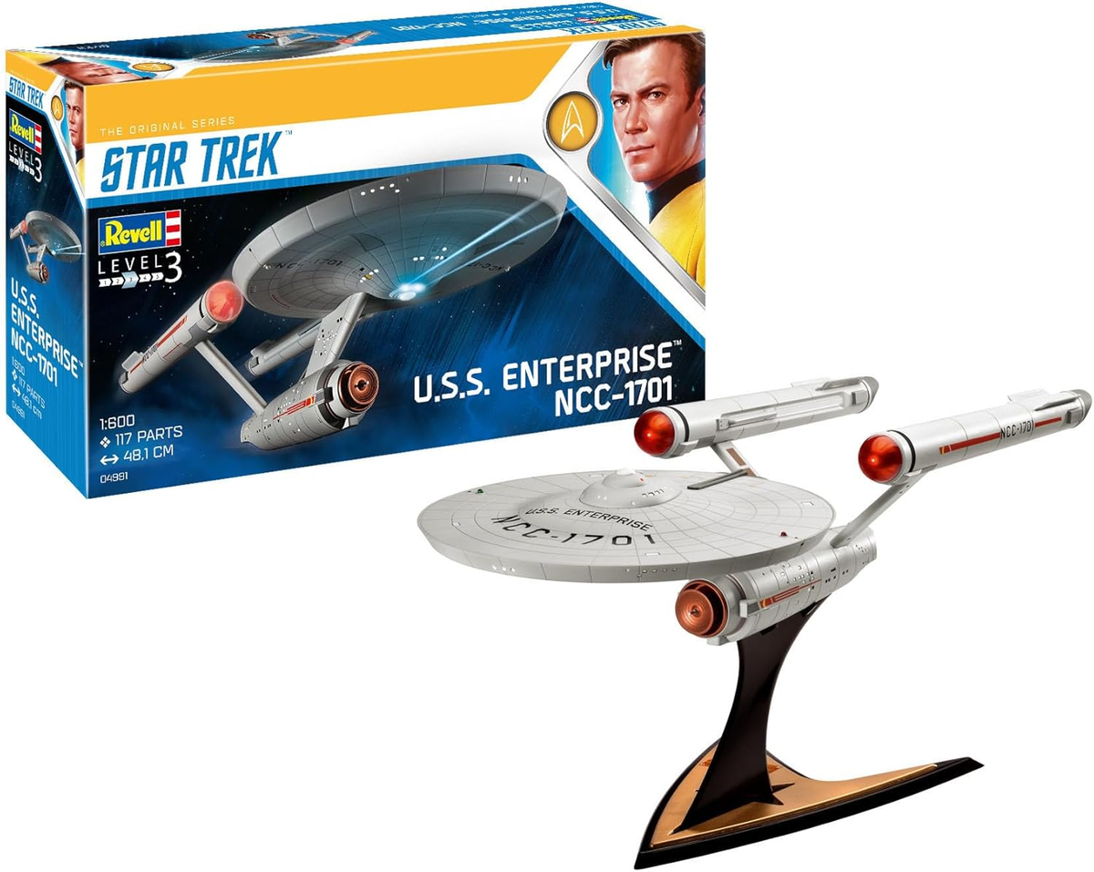 04991 Star Trek U.S.S. Enterprise NCC-1701 (TOS) 1:600 Scale Model