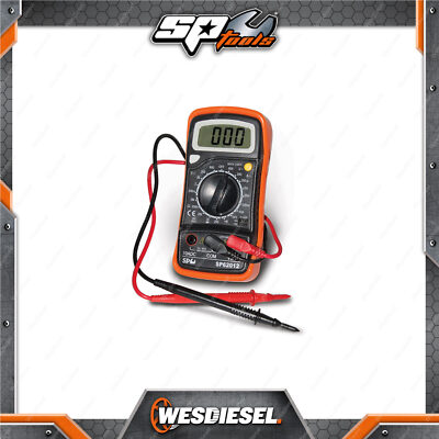 SP Tools Electrical Digital Multimeter - Back Light Data Hold Buzzer AC ...