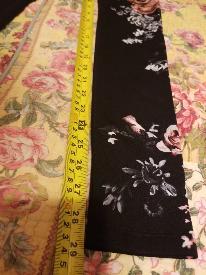 LEGGINGS FLORES EXPRESS NEGROS XS Foto 2 de 4