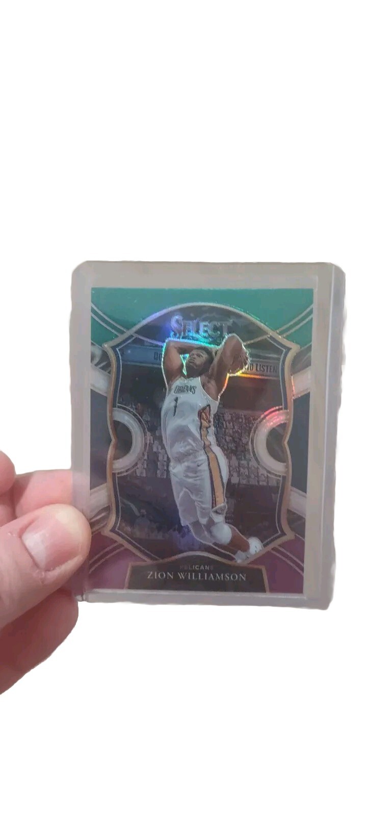 2020-21 Select Zion Williamson Concourse Tri Color Prizm Pelicans