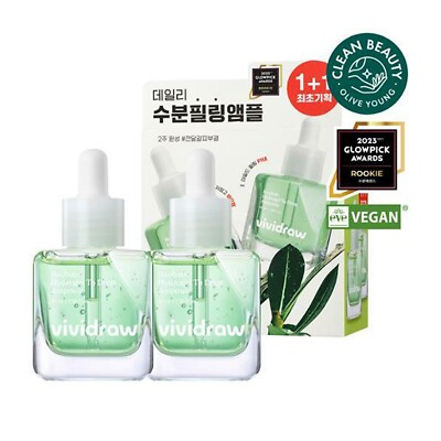 VIVIDRAW Baobob Hydrogel To Drop Ampoule 40ml + 40ml  Vegan K-Beauty