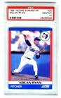NOLAN RYAN~VERY RARE (POP 25) 1991 SCORE SUPERSTARS PSA-10 GEM-MT GRADED CARD#25