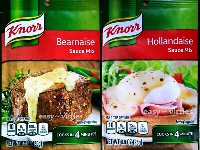 Knorr Bearnaise Sauce Mix or Knorr Hollandaise Sauce Mix (3 Pack) .9 oz Packets