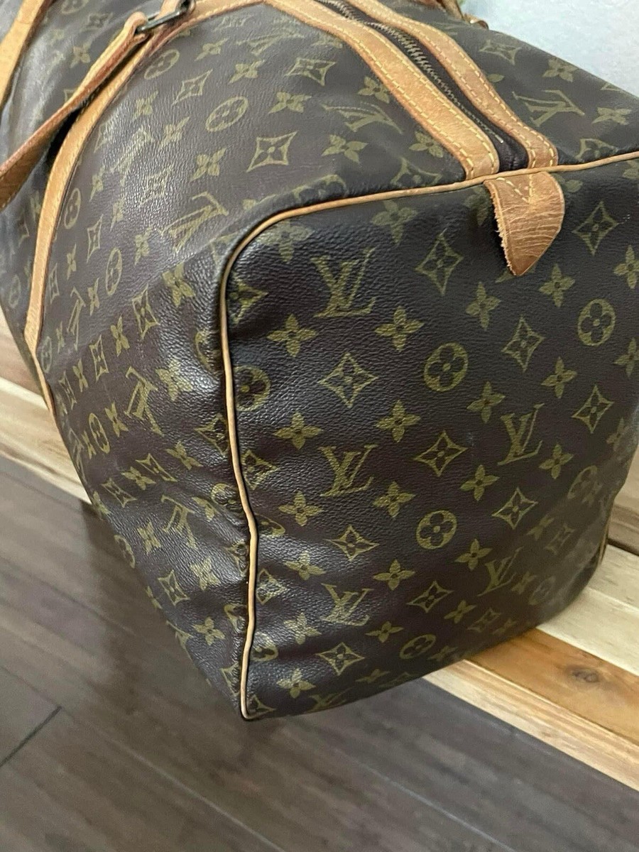 Authentic Louis Vuitton monogram Sac Souple 55 Travel Bag Carry On