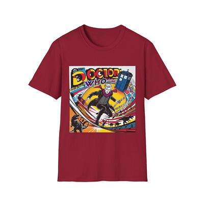 Doctor Who Unisex Softstyle T-Shirt | Perfect Gift for Fans, Vintage Retro
