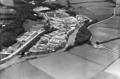 Alex Pirie and Sons Stoneywood Paper Mill Dyce Scotland 1930s OLD PHOTO