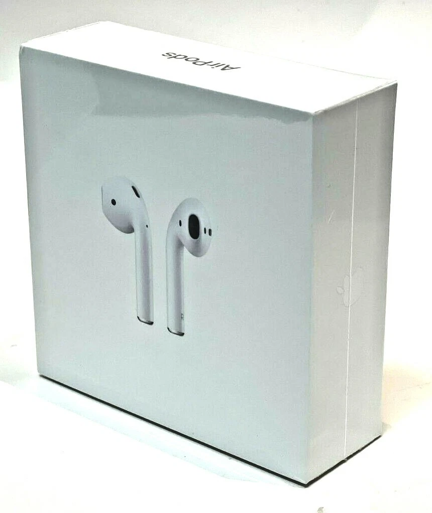 Authentic Apple AirPods 2nd with Charging Case - White MV7N2AM/A OEM | eBay