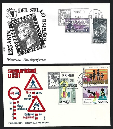 (AOP) Spain 1976 FDC collection (31)