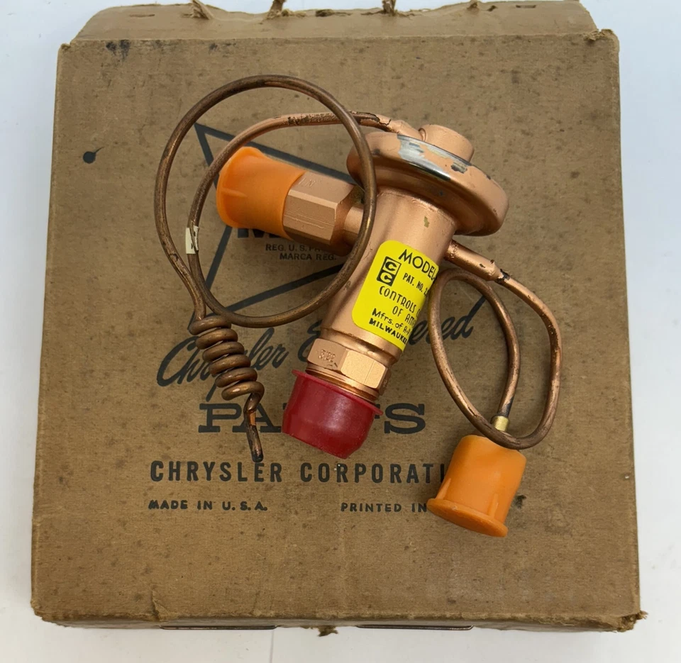 Dodge Plymouth 1962-1964 carrocería B unidad de válvula de expansión de aire acondicionado 2275584 nuevo en stock Foto 3 de 4