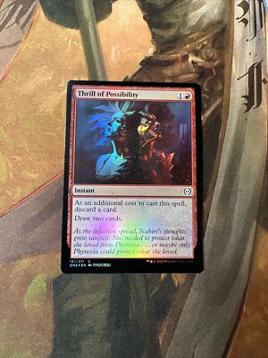 Thrill Of Possibility Foil Phyrexia All Will Be One MTG Magic Gathering Fresh
