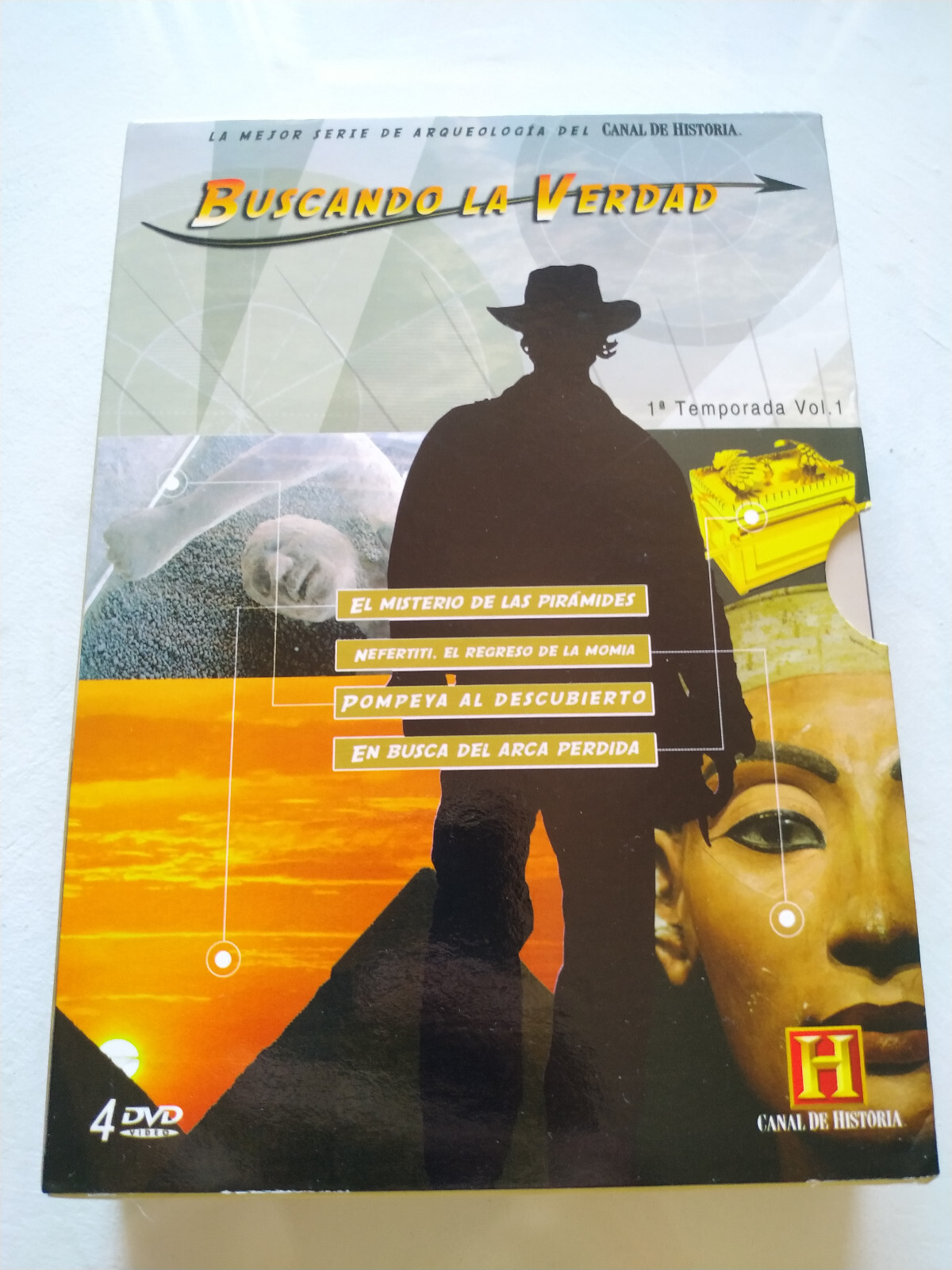 Buscando La Verdad Serie Tv Arqueologia - 4 X Dvd Español Ingles Region 2 Esp 3T