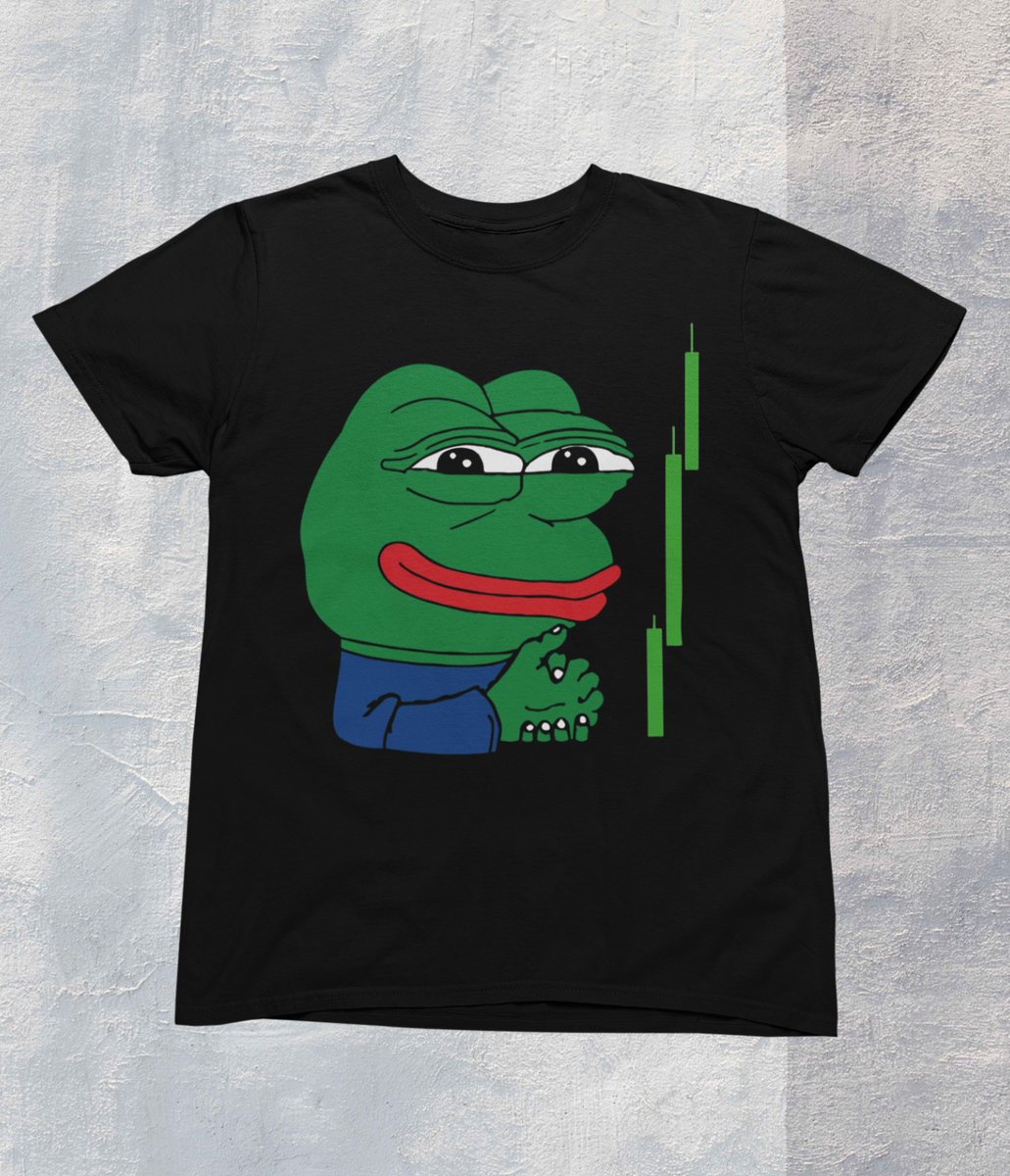 Pepe Frog Crypto Hodl Long Frog Meme Pepe T shirt / %100 Premium Cotton |  eBay