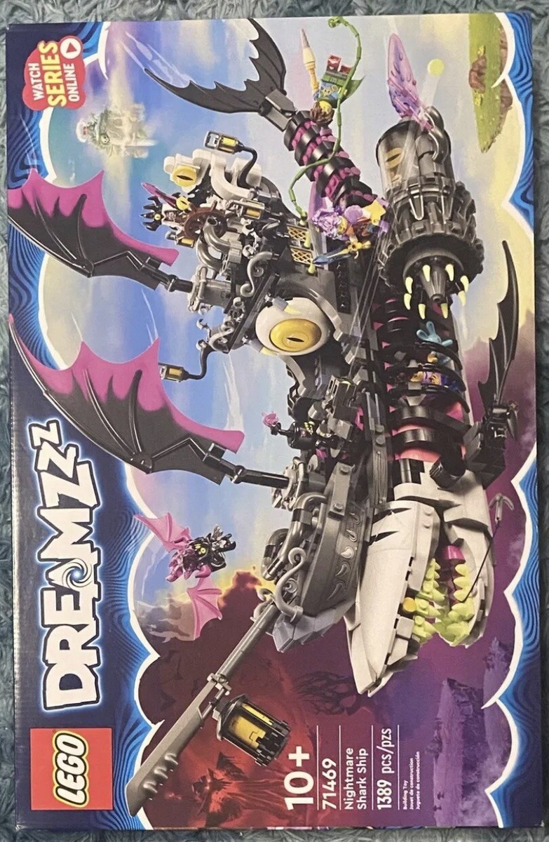 LEGO DREAMZzz Nightmare Shark Ship 71469, Construct The Building