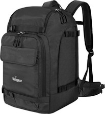 Unigear Ski Boot Bag, 50L Ski Boot Travel Backpack for Ski Helmet, Goggles, G...