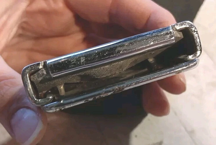 Cinturón de seguridad original 1963-64 GM Oldsmobile Cutlass 442 98 F-85 Dynamic 88 negro Foto 4 de 4